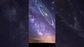 تصادم المجرات بين مجرة درب التبانة و اندروميدا 