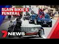 Slain Rebels bikie boss Nick Martin farewelled in Perth with a unique funeral service 7NEWS
