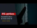 ModuleNotFoundError No module named PIL Pillow Python Library