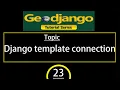 How to use templates and connect all components in Django
