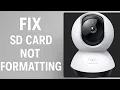 How To Fix Tapo Camera SD Card Not Formatting