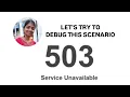 DevOps Debugging 503 Issue