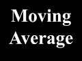 How to Calculate Simple Moving Average in Excel SMA in Time Series