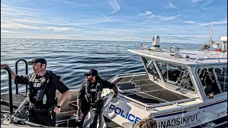 Intercepted by Canadian Federal Arctic Unit in Beaufort Sea
