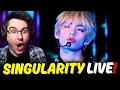 Download Lagu MY FIRST REACTION TO BTS V 'SINGULARITY' (LIVE) | BTS REACTION