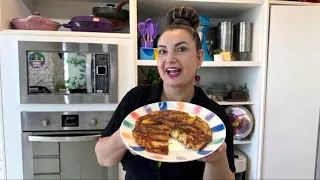 VOCÊ PODE COMER ISSO TODO DIA PANQUECA FÁCIL DE BANANA E QUEIJO