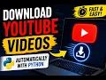 Download any YouTube Using Python - No Apps No Ads FREE