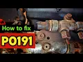 P0191 p0191 fuel rail pressure sensor circuit code p0191