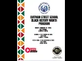 Black History Month Program