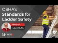 OSHA s Standards for Ladder Safety martinsupply com