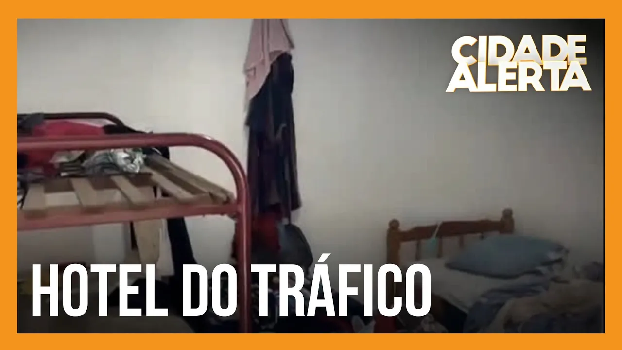 Polícia descobre hotel clandestino usado por facção para hospedar "mulas do tráfico"