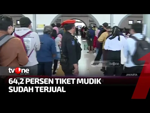 Stasiun Pasar Senen Mulai Dipadati Pemudik