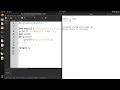 Geany for in Ubuntu
