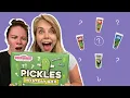 Taste Testing MYSTERY PICKLES - Hailee And Kendra