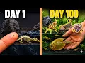 Simulating a Jurassic World For 100 Days Hatching 250-Million-Year-Old Fossils
