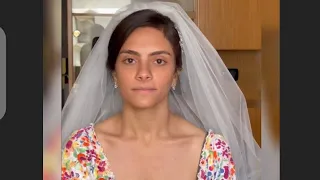 العروسه بعد الميك بقت شبه كارمن سليمان  العروسه بعد الميك بقت شبه كارمن سليمان