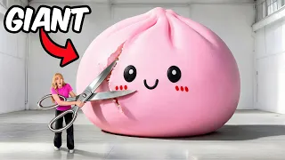 Cutting Open all of my BIGGEST Squishies 