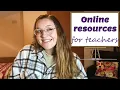 The BEST ONLINE RESOURCES for teaching Teaching English