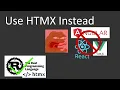 Web Frameworks And why you don t need one