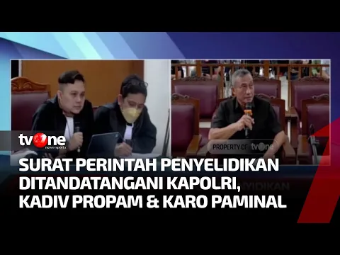 Setelah Tiga Kali Mangkir, Wakil Divpropam Polri Akhirnya Hadir Sebagai Saksi