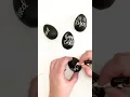 Hand Lettered Chalkboard Easter Eggs