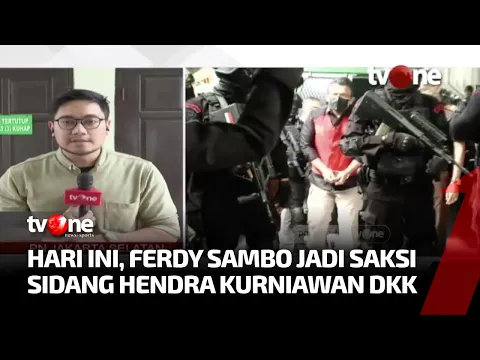 Ferdy Sambo Jadi Saksi Sidang Hendra Kurniawan CS