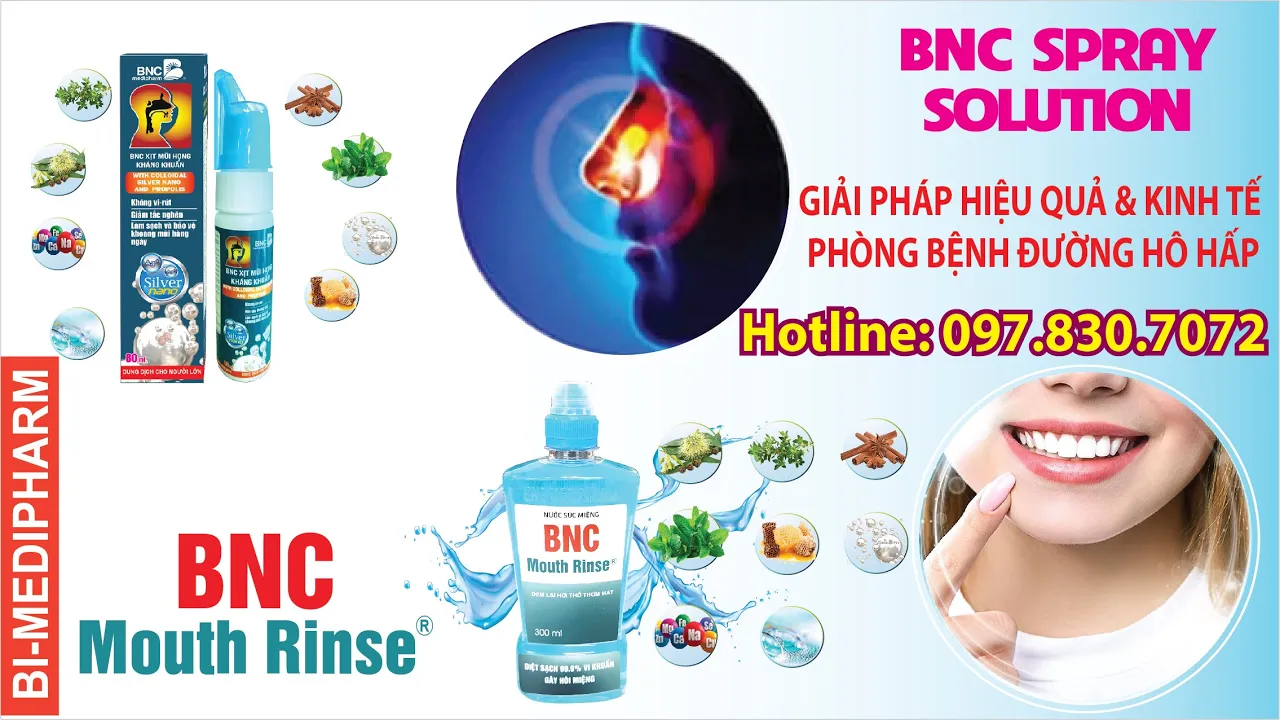 BNC SPRAY SOLUTION - Quality Nasal Rinse for Small Children