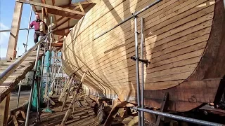 Massive New Pilot Cutter Build / Ferry Planks – Rebuilding Tally Ho EP17