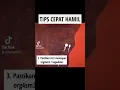 Download Lagu TIPS CEPAT HAMIL