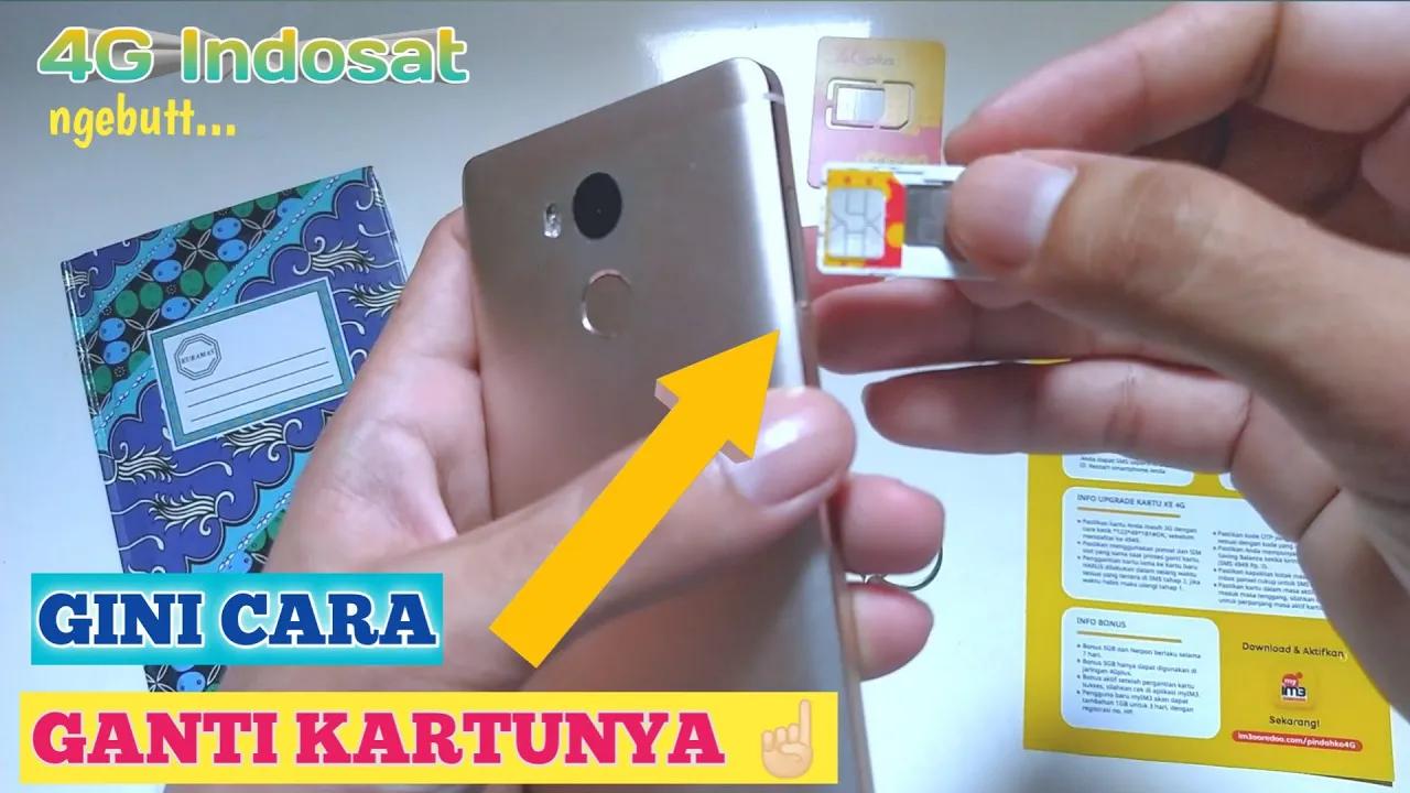 Upgrade SIM Card XL 4G LTE Sendiri | XL Presents