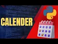 Python GUI tutorial Learn how to create a Calendar in minutes Python Project
