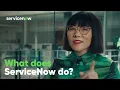 What does ServiceNow do