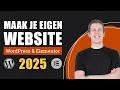 Download Lagu Hoe Maak Je Een Website 2025 🇳🇱 | WordPress Website Maken Handleiding