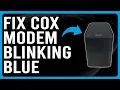 How To Fix Cox Modem Blinking Blue What Does Blue Light Mean On Cox Modem