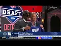 The New York Giants Select WR Malik Nabers With The 6th Overall Pick In The 2024 NFL Draft