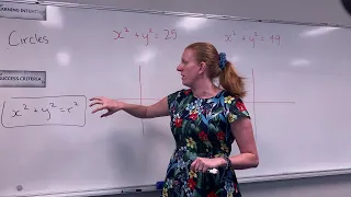 Plotting Circles
