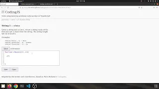 String 1 nTwice Javascript solution