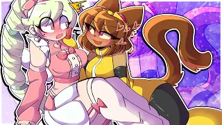 Kit X Lulu's Kitty Cat Crush┃GAMEOVERSE┃Gameoverse Glitch Comic Dub