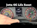 How To Reset Oil Life On 2019 - 2022 Volkswagen Jetta