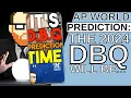 MY 2024 DBQ PREDICTION
