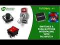 Interfacing External Switches to PIC16F877A Microcontroller