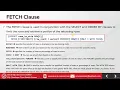 5 5 Sorting Data Oracle FETCH Clause