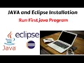 How to download and install eclipse 2022-03 with java-18 on windows 10 Updated 2022