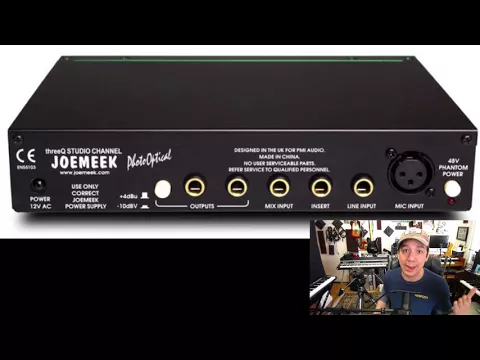 Download MP3 Channel Strip & Mic Combo TOP RECOMMENDATION  for home recording studio JOEMEEK ThreeQ/ SHURE Sm7b