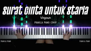 Download Surat Cinta Untuk Starla - Virgoun | Piano Cover by Pianella Piano MP3