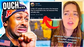 insane american strikes HOT DEBATE with europeans