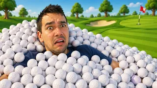 LIMPEI UM CAMPO DE GOLF INTEIRO NO ROBLOX! ⛳😱