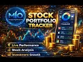 Build a Professional Stock Portfolio Tracker in Python Full Tutorial Features