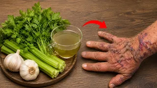 Una Sola Taza de AGUA DE APIO con AJO lo Limpia TODO - Remedio Casero Ancestral