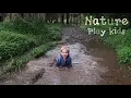 Nature Play Kids Big messy muddy puddles